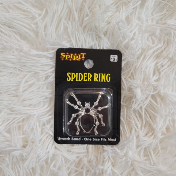 Spirit Jewelry - Spirit Halloween Woman Witch costume Spider Ring size: one size fits most